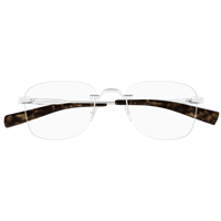 Montatura vista Saint Laurent SL 744001-SILVER-SILVER-TRANSPARENT53 - SL 744001-SILVER-SILVER-TRANSPARENT53